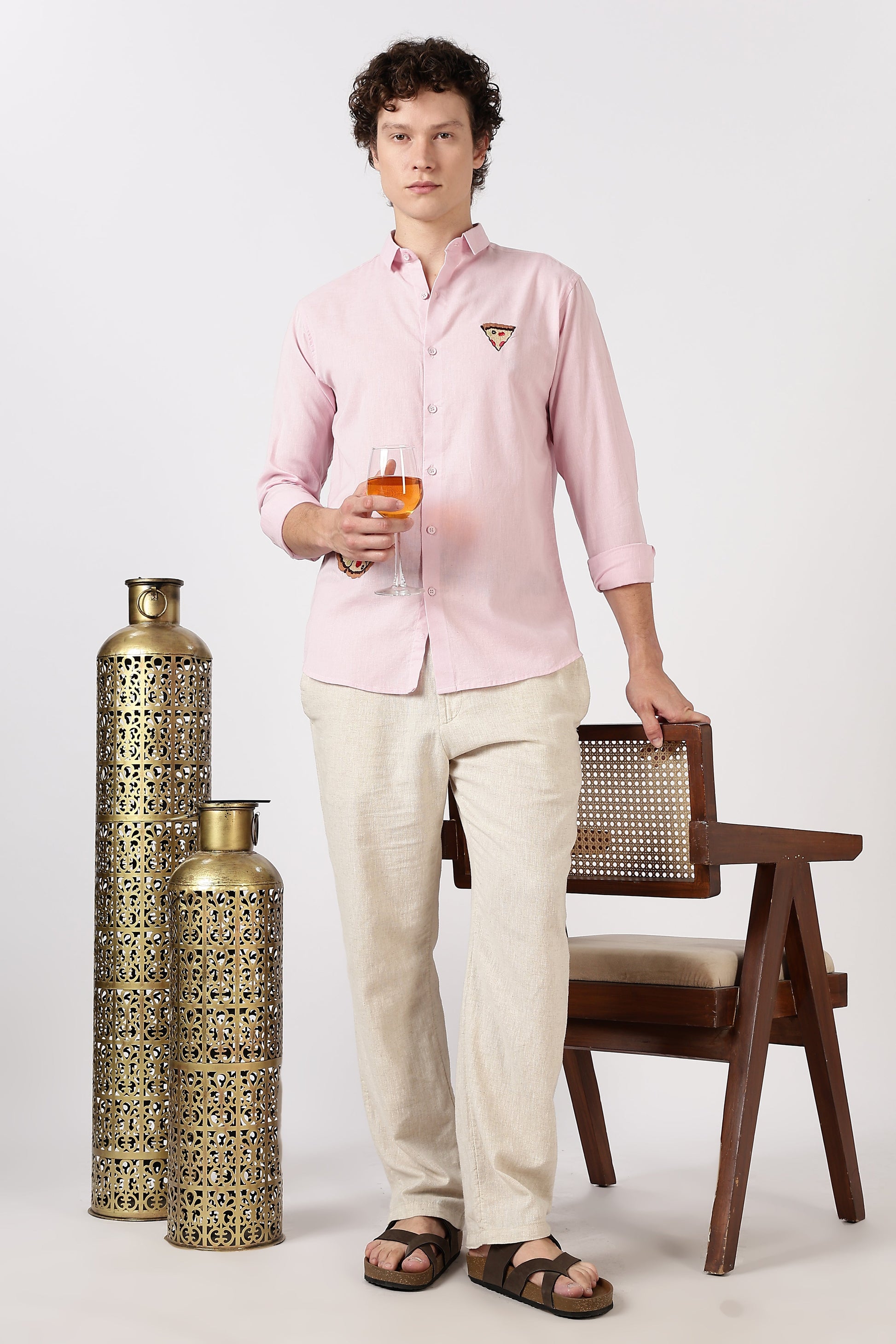 CafÃ© Sundown Slice Embroidered Shirt | Hamptons at Broadway