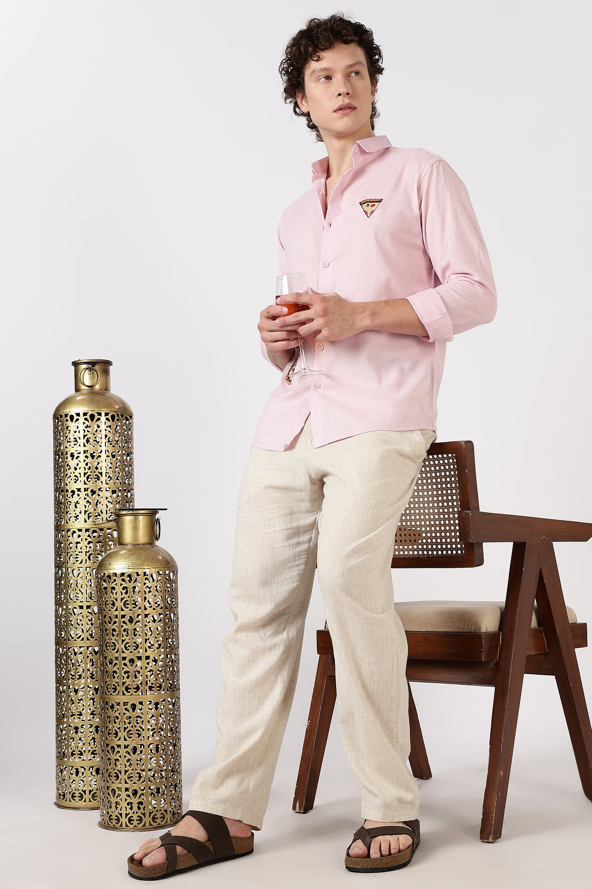 CafÃ© Sundown Slice Embroidered Shirt | Hamptons at Broadway