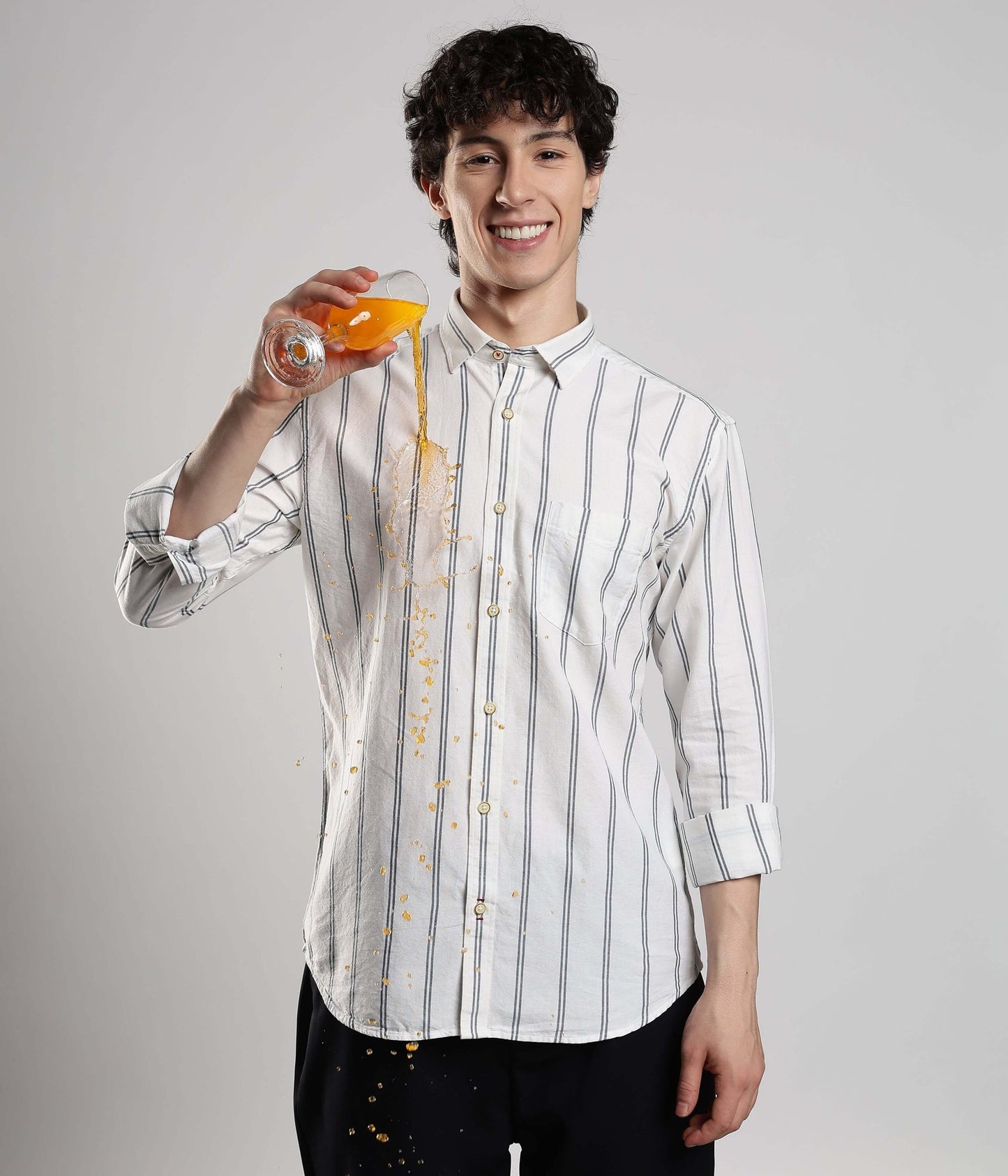 Shirt | Anti Stain Anti Odor Water Repellent   COLADAWHITE