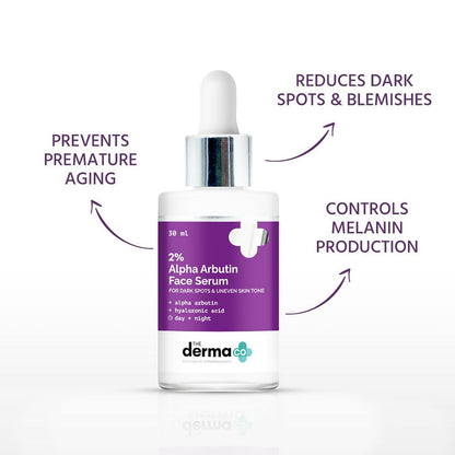 2% Alpha Arbutin Face Serum - 30ml