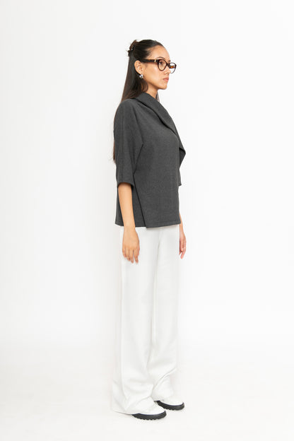 Contemponari-Hot Cocoa Top-Grey