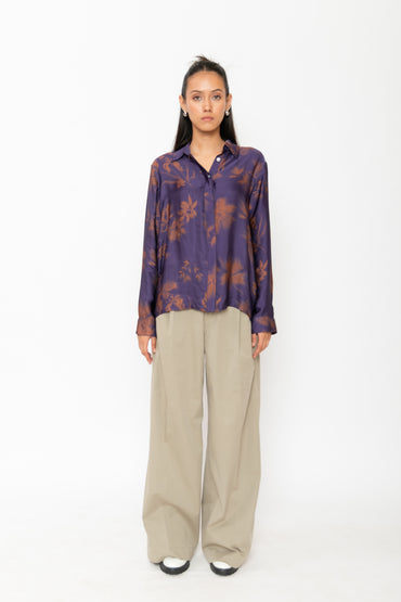 Contemponari-Sunbeam Whim Shirt-Purple