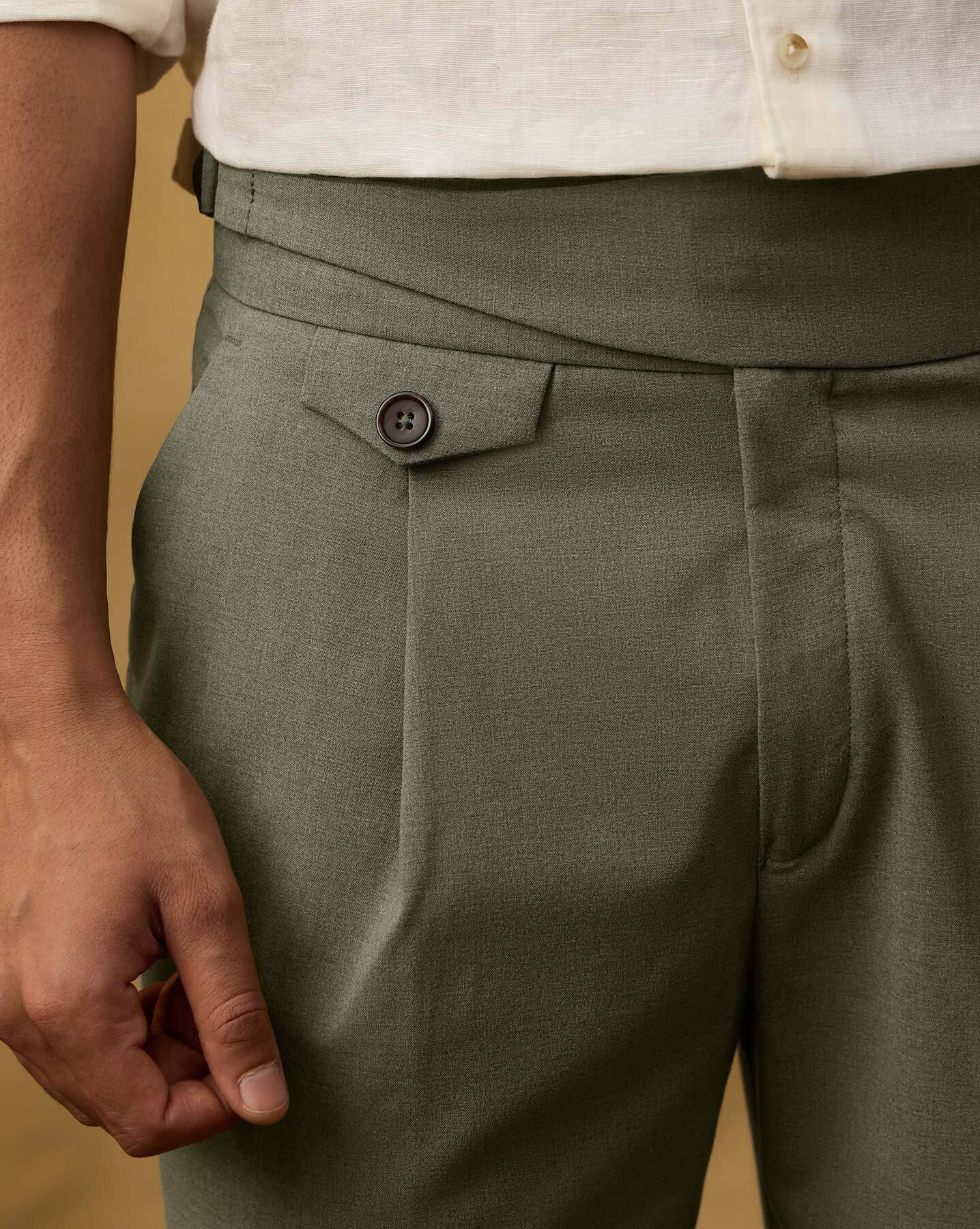 The Gurkha Runway Pant Toscano Green