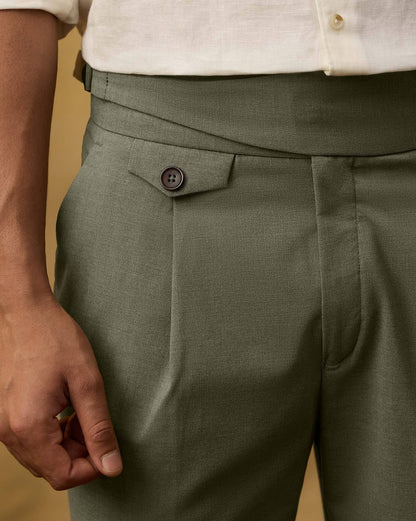 The Gurkha Runway Pant Toscano Green