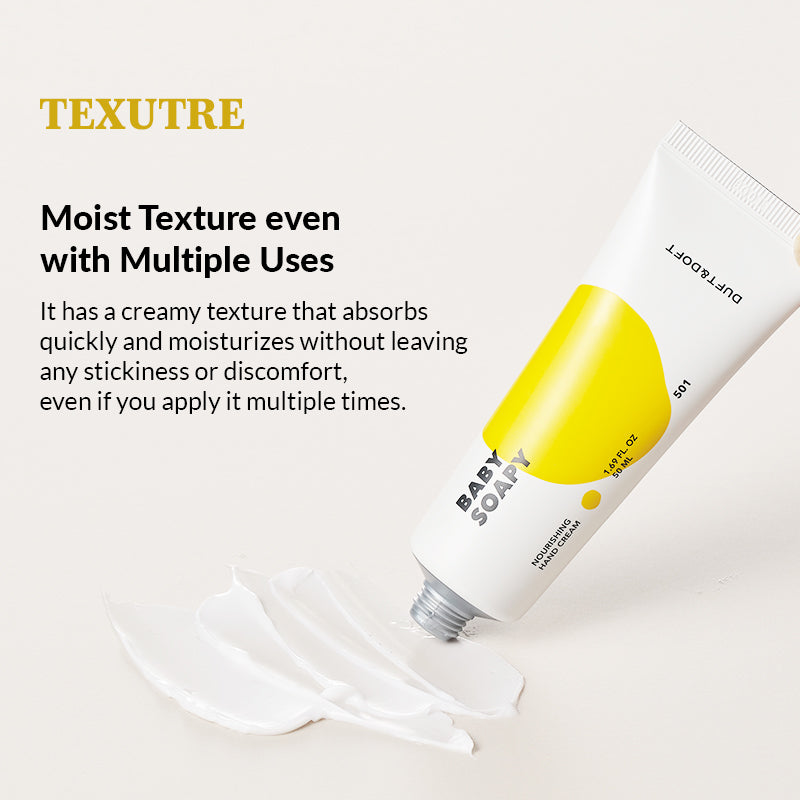 Duft & Doft Signature Perfume Hand Cream Baby Soapy (50ml)