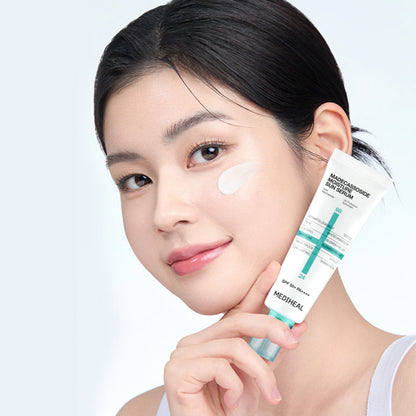MEDIHEAL Madecassoside Moisture Sun Serum Blemish Repair SPF50+ PA++++