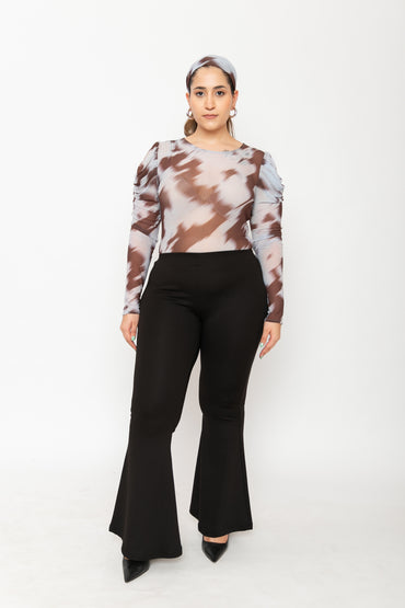 Contemponari-Spiced Rumor Bodysuit-Blue