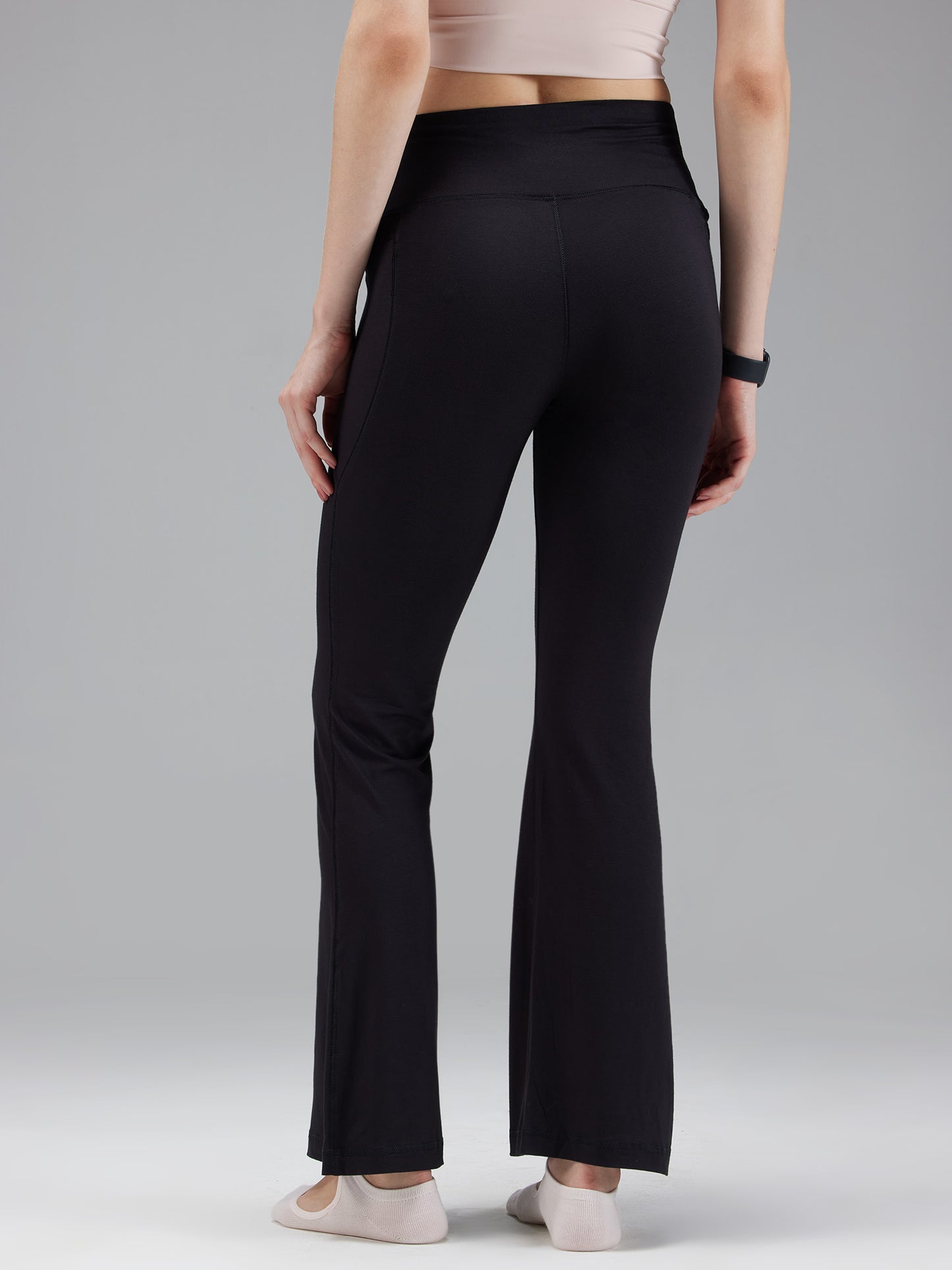 Black Daily Flare Pants