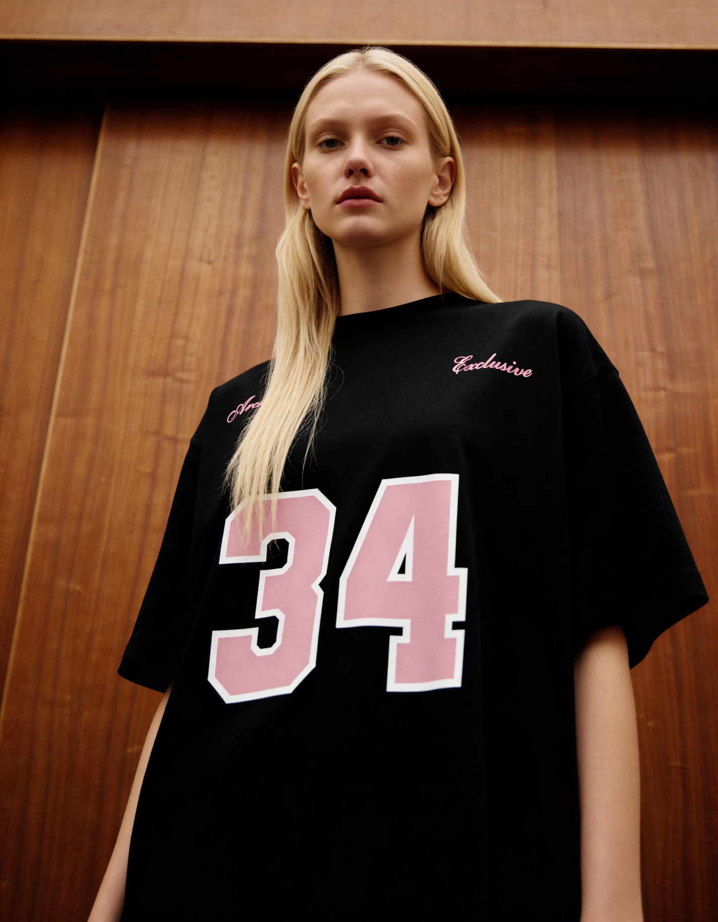 Reimagined Black Oversized T-Shirt