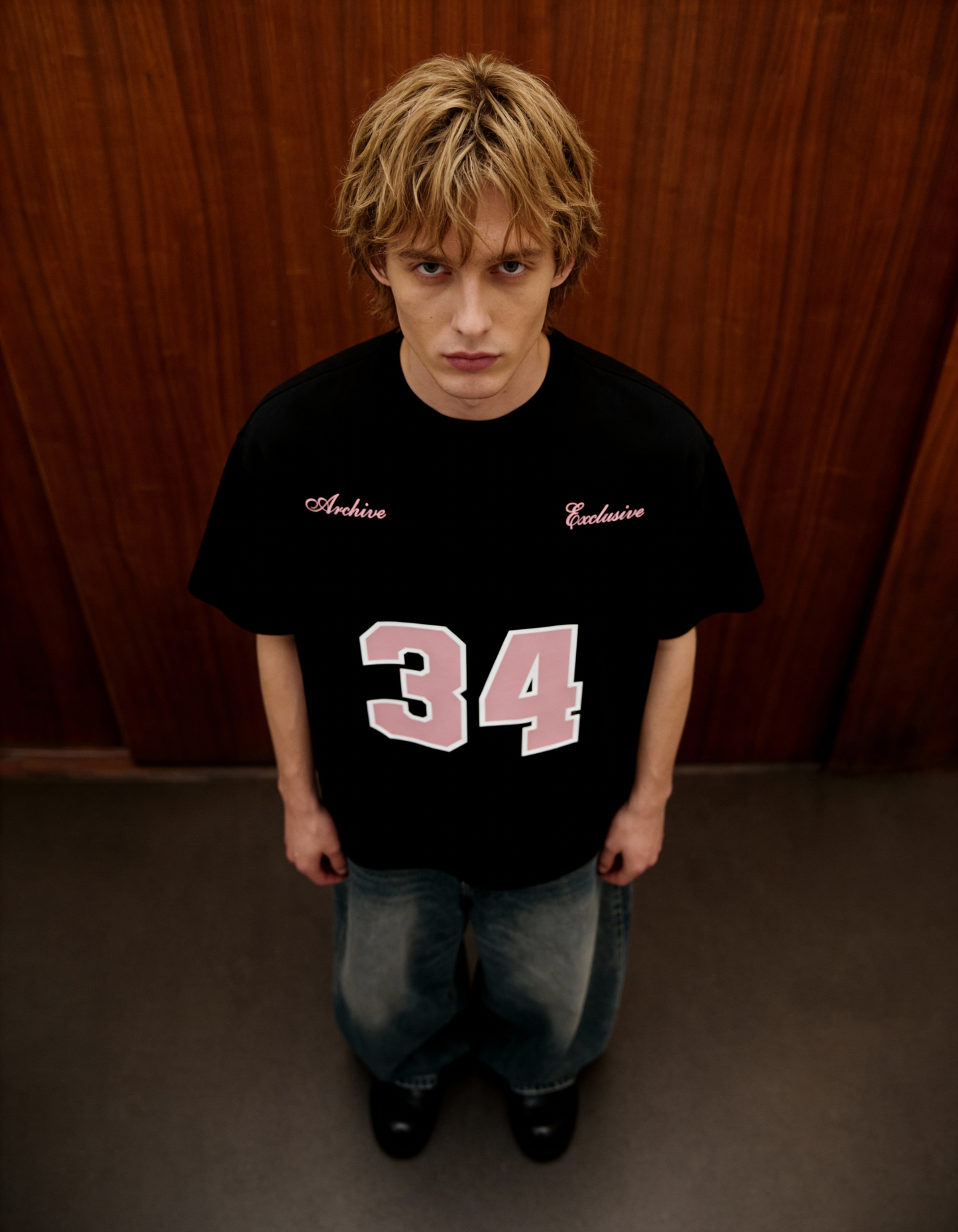 Reimagined Black Oversized T-Shirt