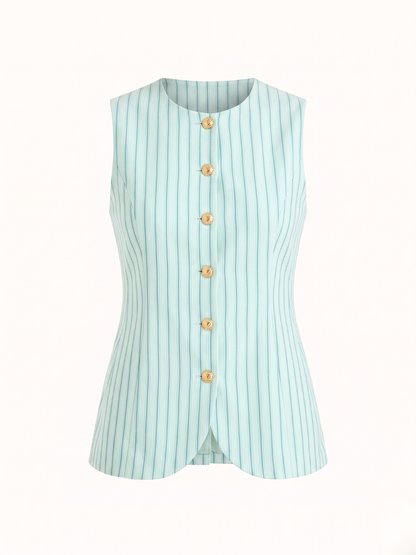 Pure Linen Tailored Waistcoat