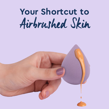 GUBB Beauty Blending Sponge Purple With Pointed Shape