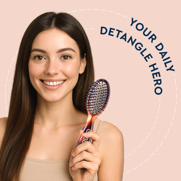 GUBB Oval Cushioned Brush Small Shell Range