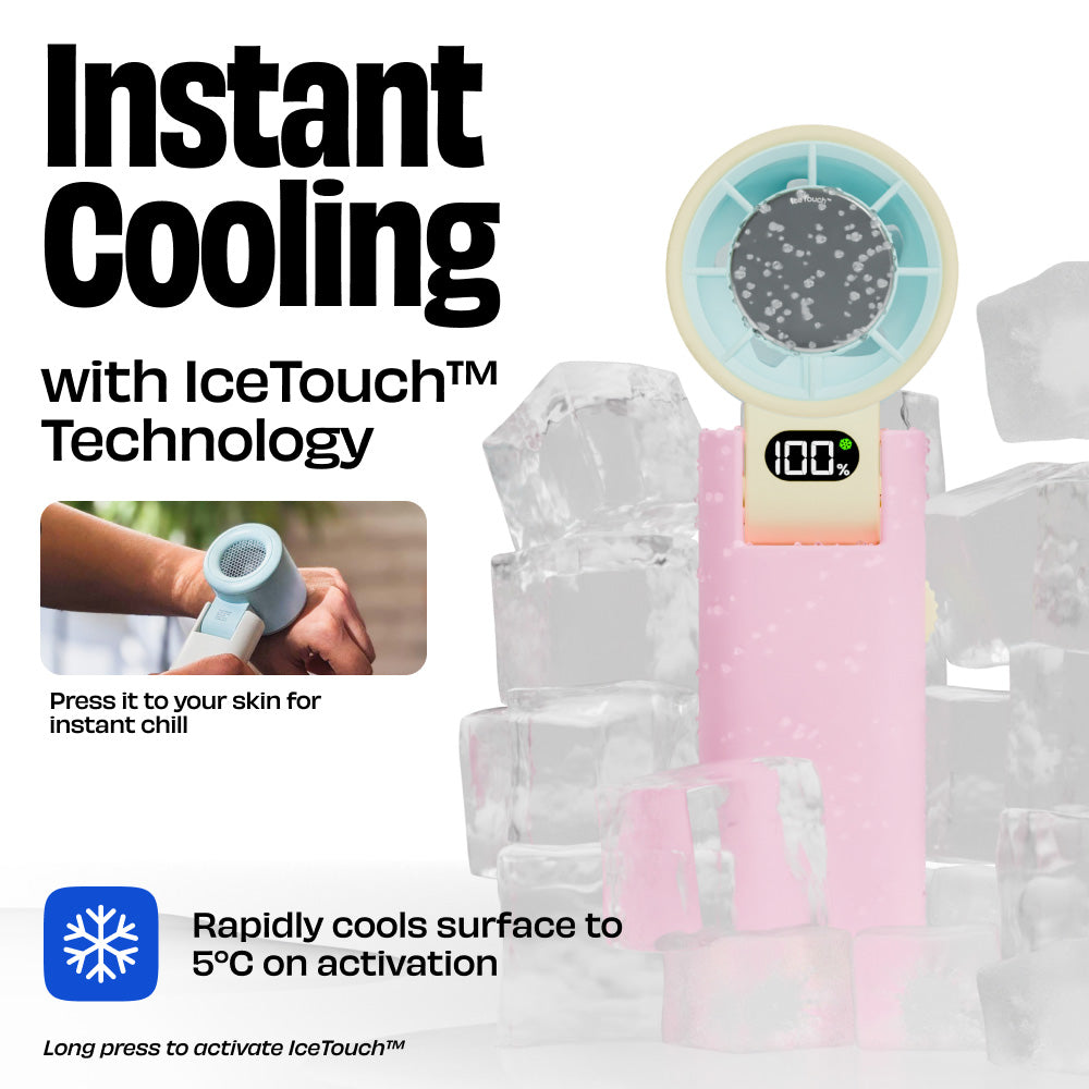 Nuuk BFF  Rechargeable Personal Fan with IceTouch