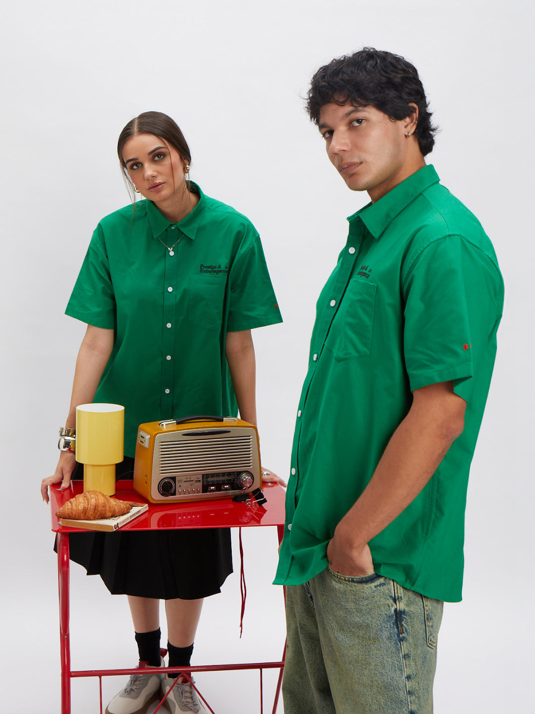 Summer Shirt Watermelon Green | Ludic at Broadway