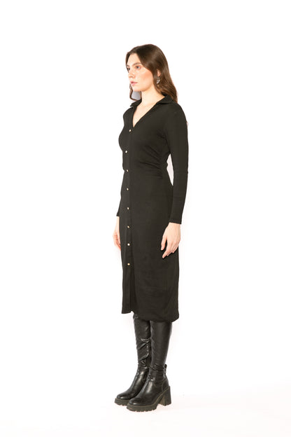 Contemponari-Helen Dress-Black