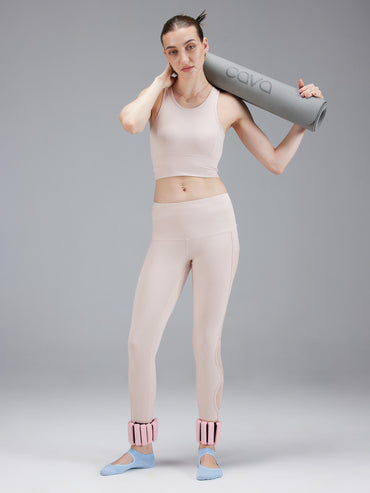 Blush MeshFit Leggings