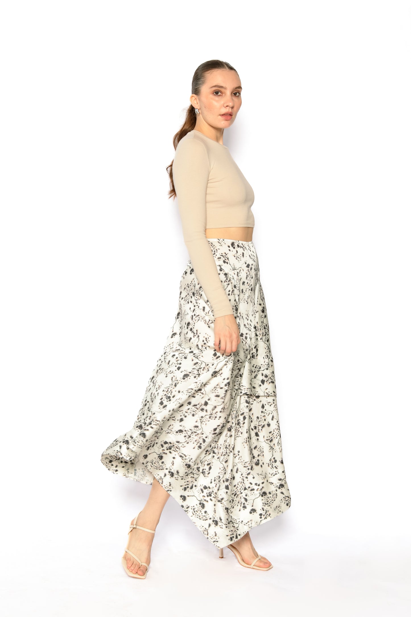 Contemponari-Matilda Skirt-White