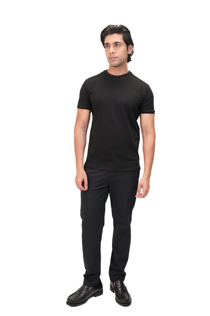 Absolute Cotton Crew - Onyx Black