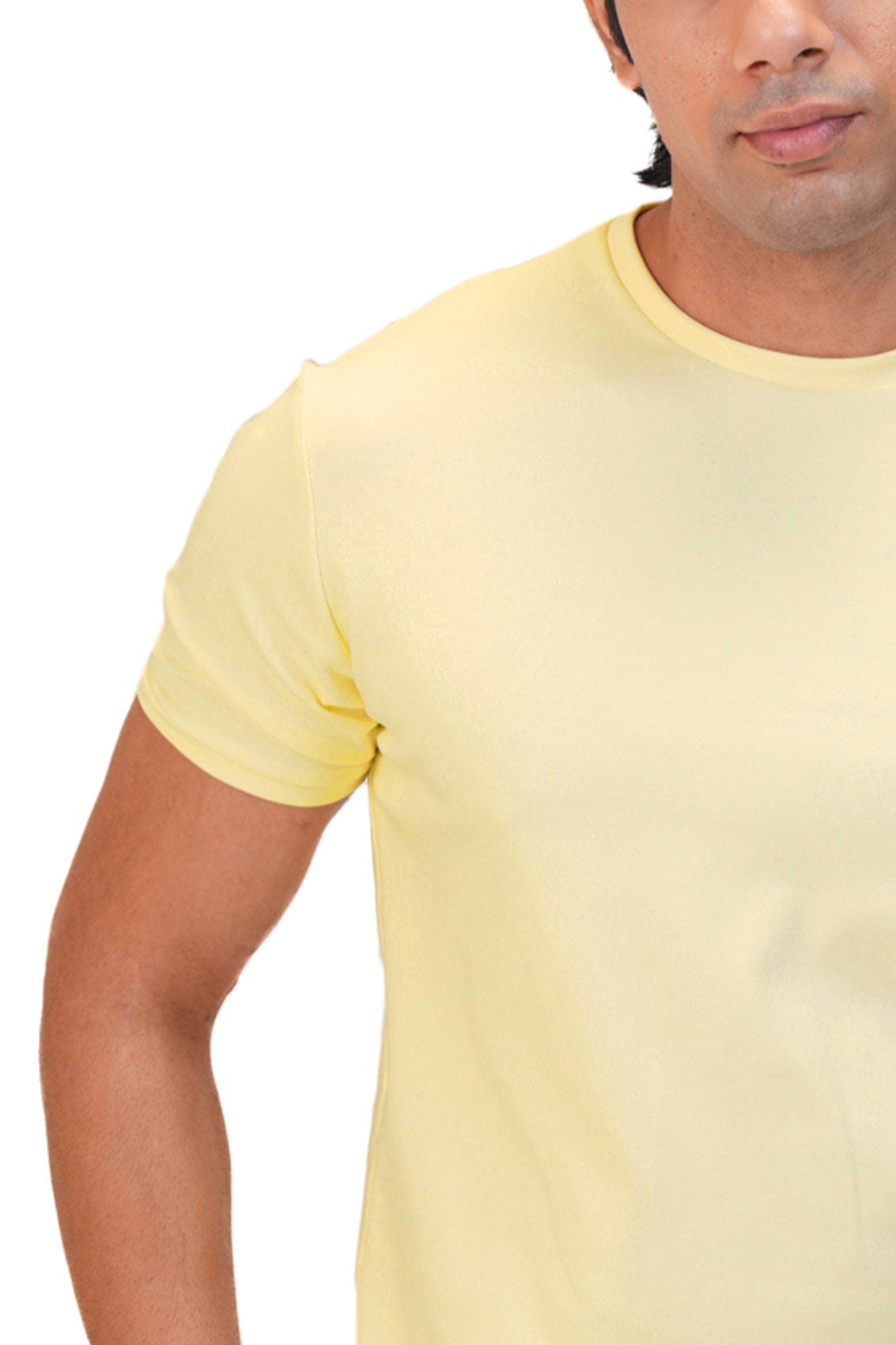 Absolute Cotton Crew - Lemon Yellow