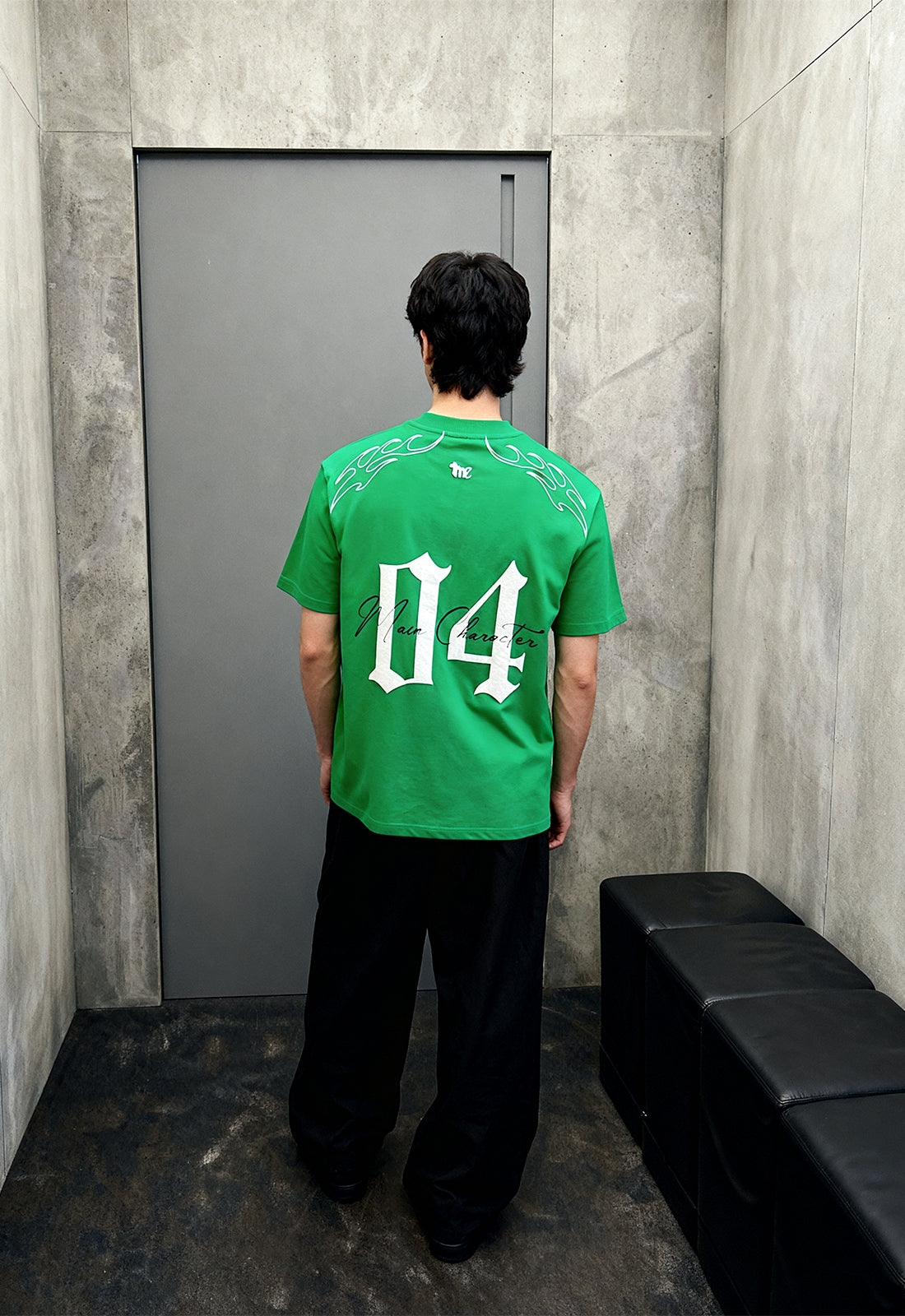 Culture Green Heavyweight-Oversized T-Shirt
