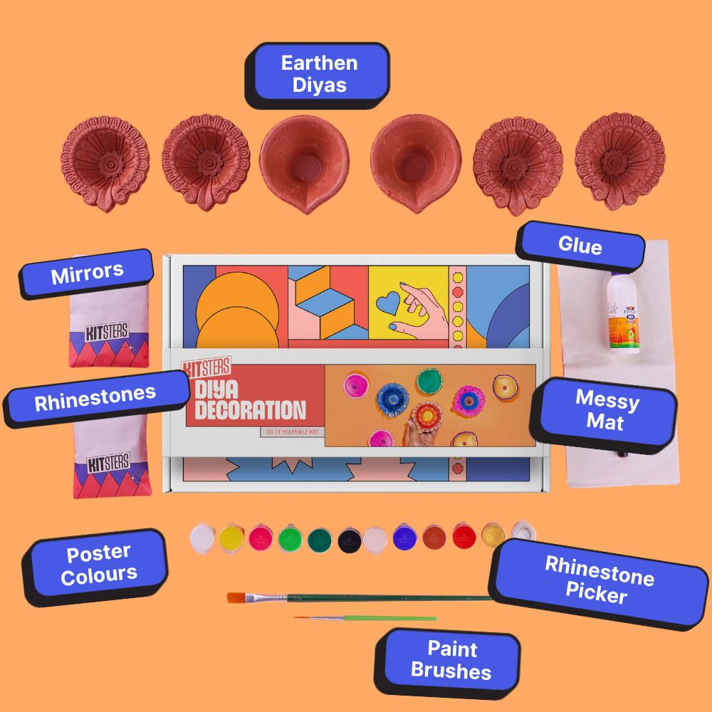 DIY Diya Decoration Kit | Kitsters at Broadway