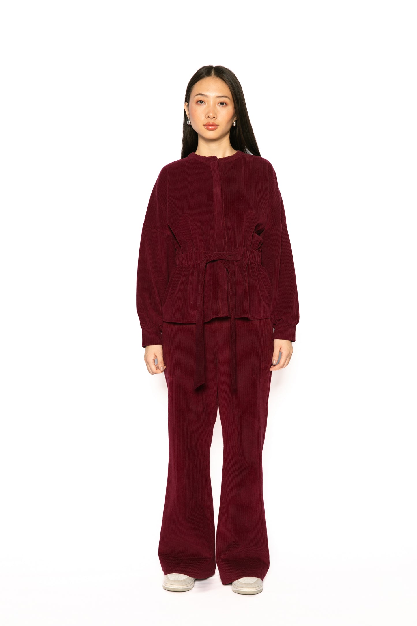 Contemponari-Zeus Jacket-Wine