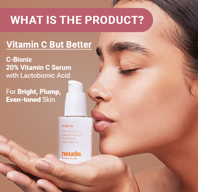 C - Bionic 20% Vitamin C Face Serum - Neude Skin