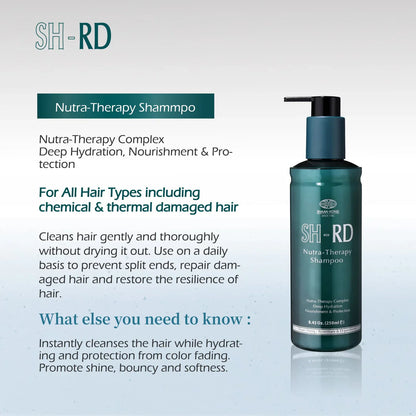 SH-RD Nutra Therapy Deep Cleansing Shampoo | Repairs Damaged Hair