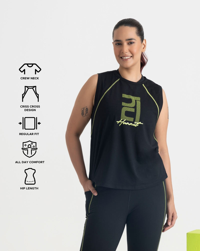 Yin Yang Tank Top | Hunnit at Broadway