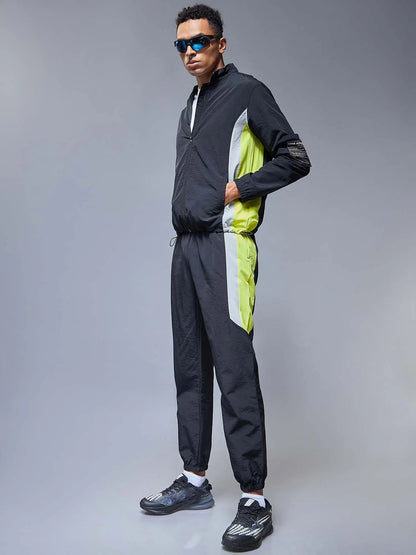 Black Windbreaker Jacket