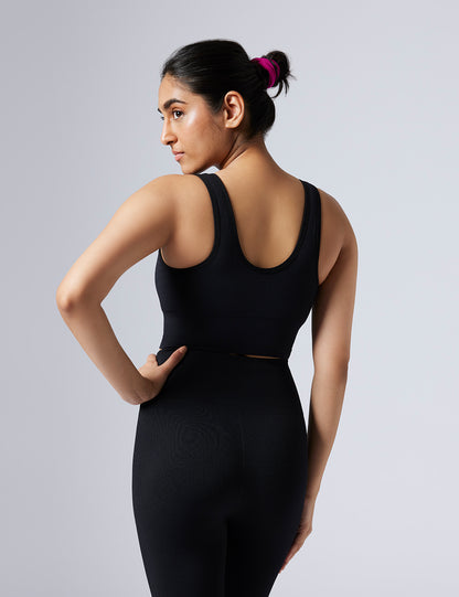 FlexRib Low-Back Cropped Tank