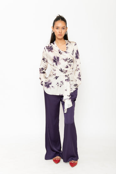 Contemponari-Magnolia Top-Cream