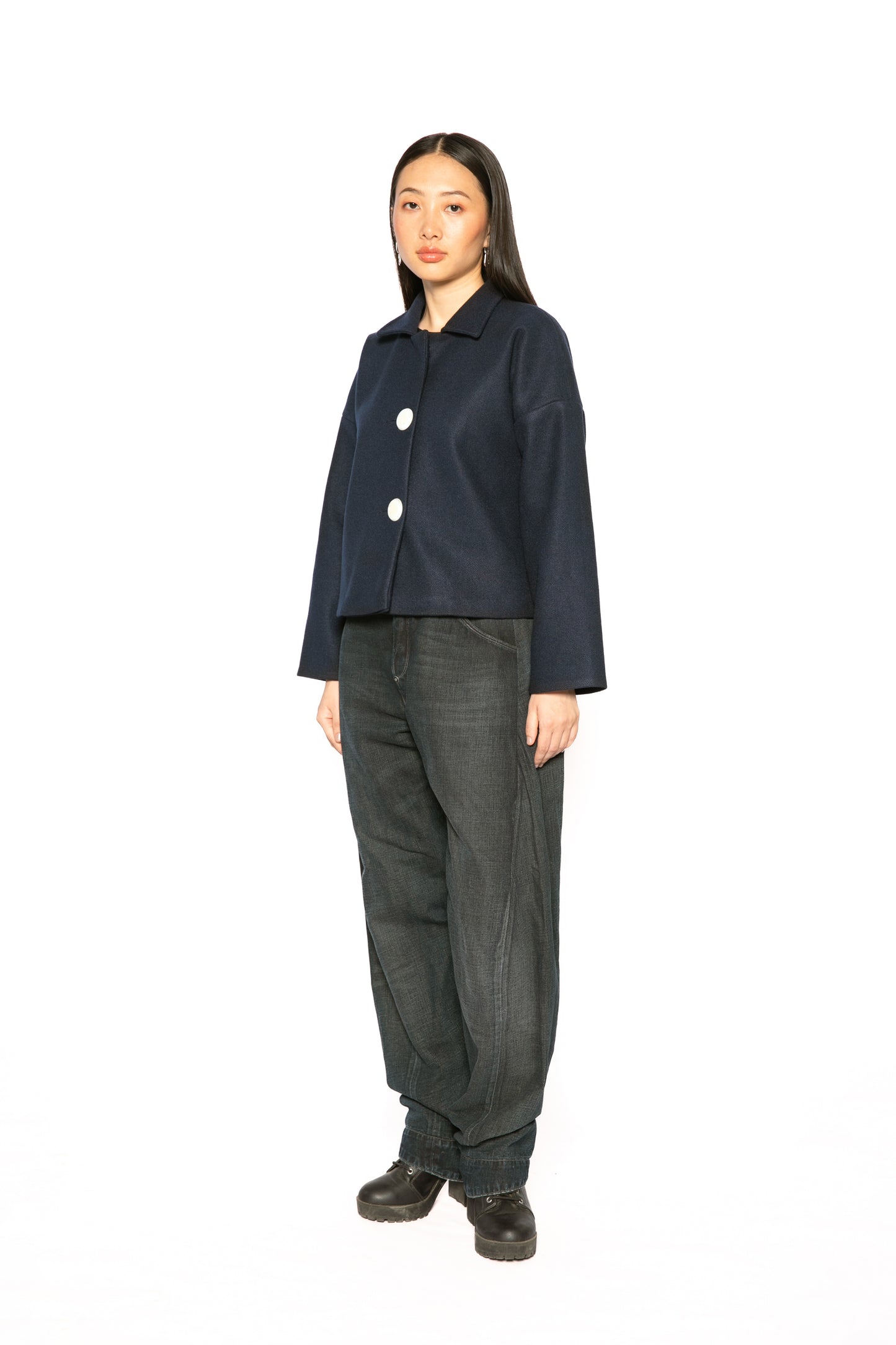 Contemponari-Xenia Jacket-Blue