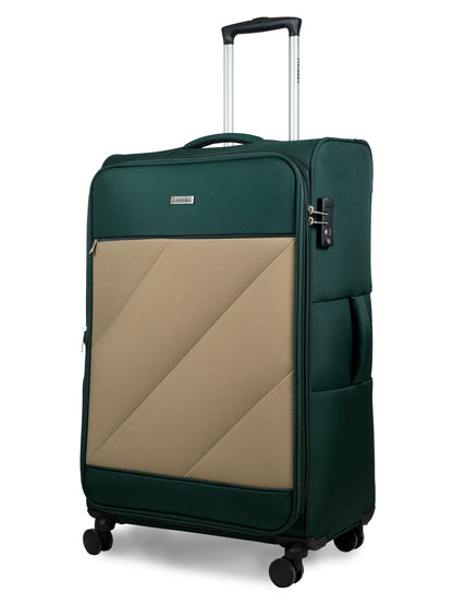 Carriall Slash Large Size Green Check-in Luggage