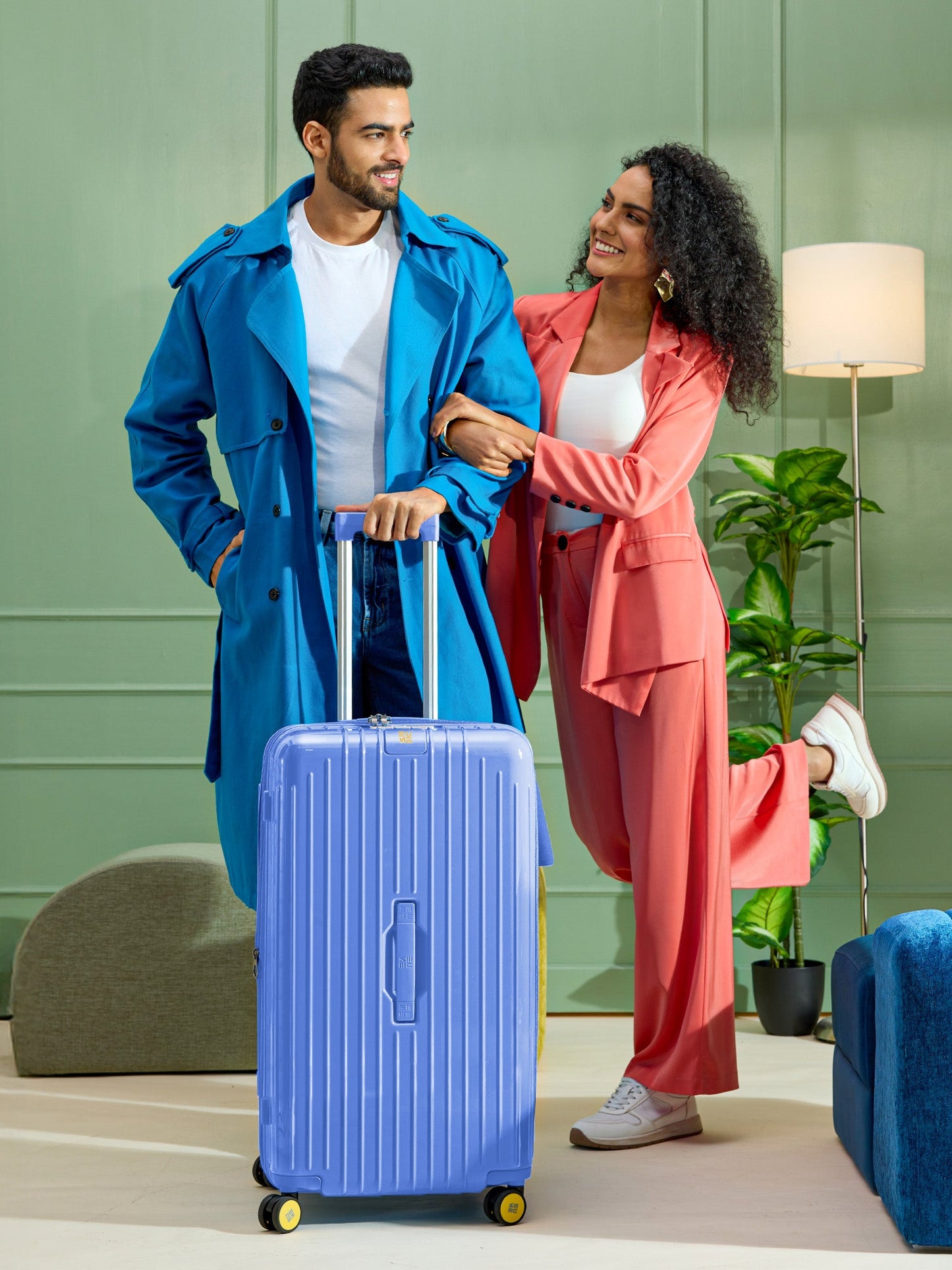 Trunk Check-In Plus- French Blue