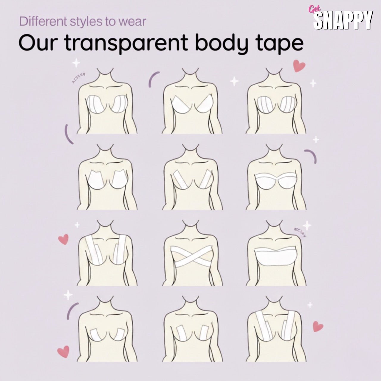 Transparent Body Tape