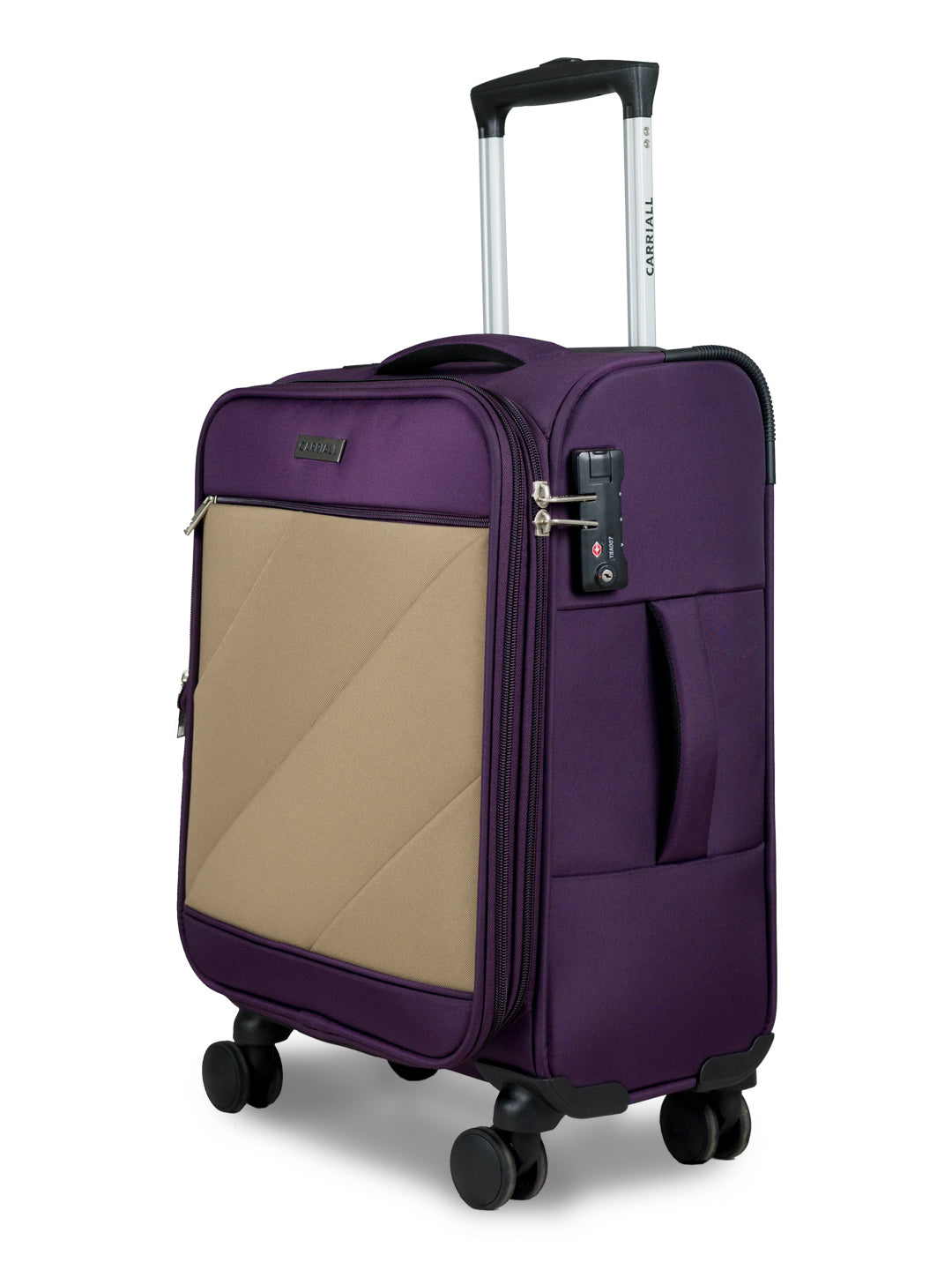 Carriall Slash Purple Cabin Luggage