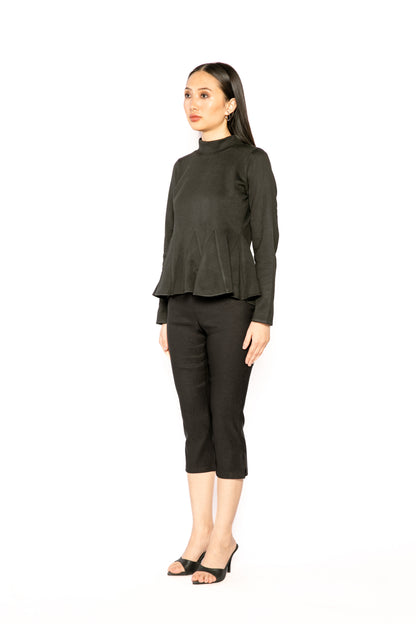 Contemponari-Trojan Top-Black