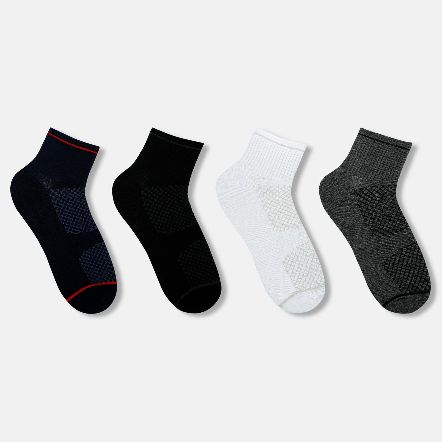 Mens Cushioned High Ankle Sports Socks