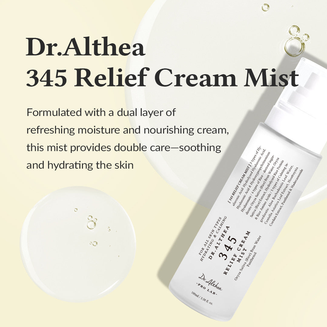 Dr. Althea 345 Relief Cream Mist 100ml | Dr. Althea at Broadway