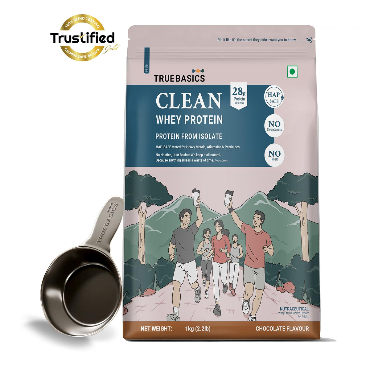 Clean Whey 100% Protein Isolate Powder