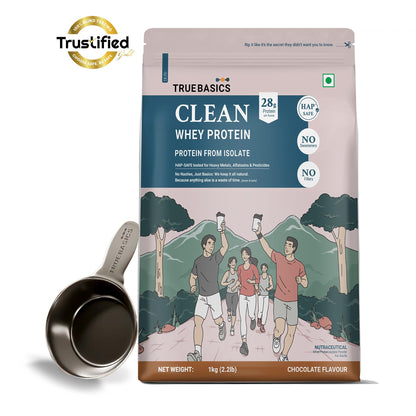 Clean Whey 100% Protein Isolate Powder