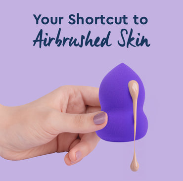 GUBB Beauty Blending Sponge Purple With Pear Shape