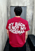 Voice Mail Hot Pink Heavyweight-Oversized T-Shirt