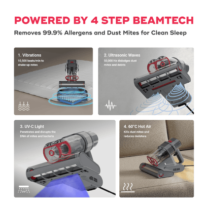 Nuuk Ren Beam  Mattress Vacuum Cleaner with BEAMTech