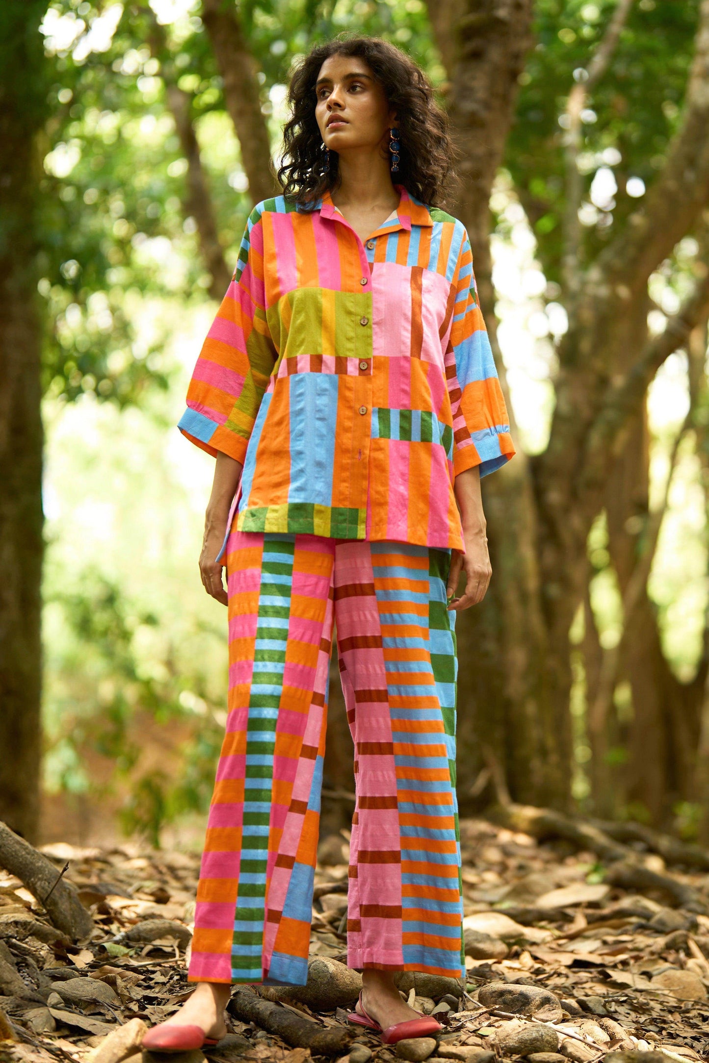 IRREGULAR STRIPE SHIRT | Dash and Dot at Broadway