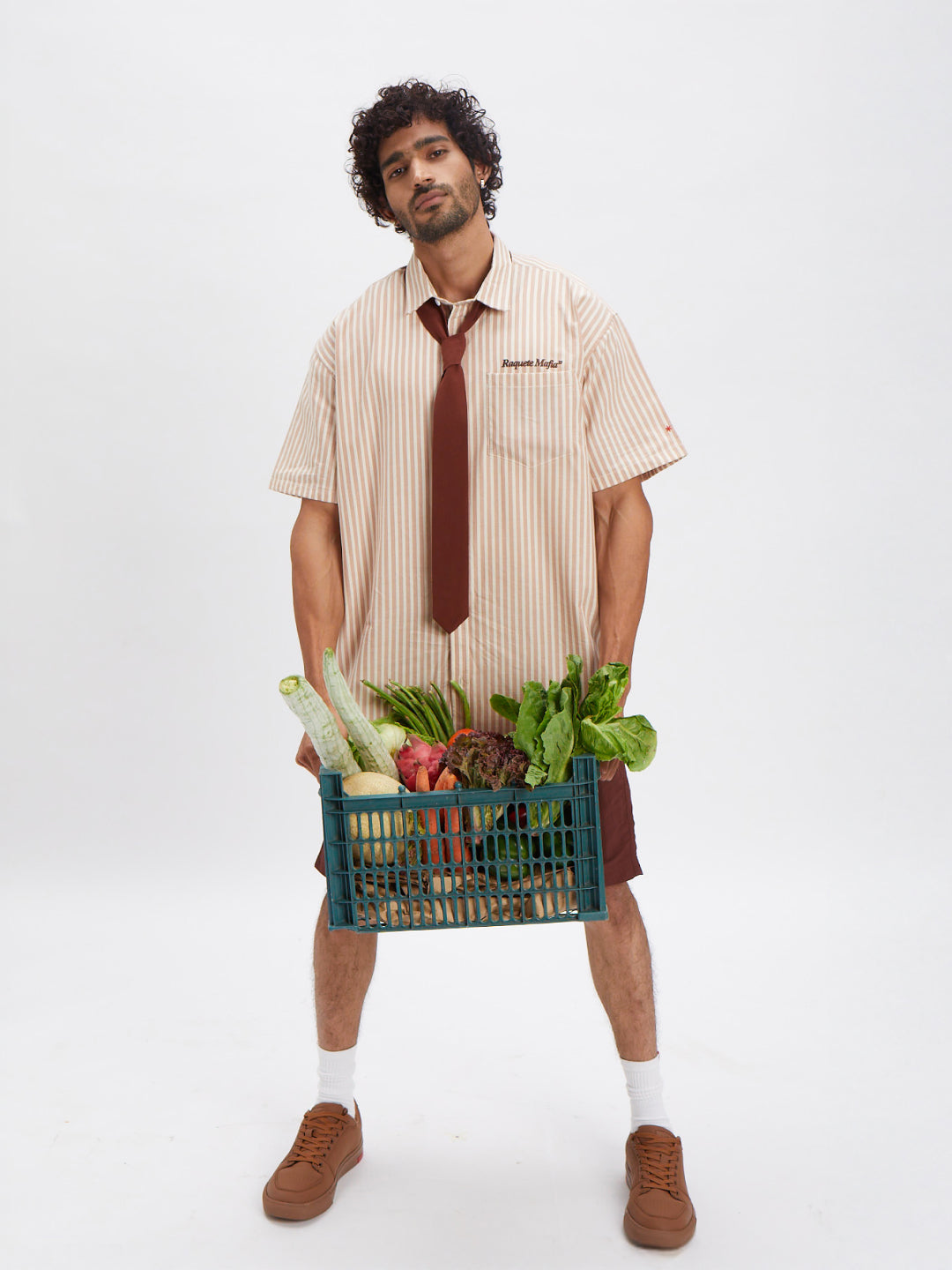 Summer Shirt Chiku Brown | Ludic at Broadway