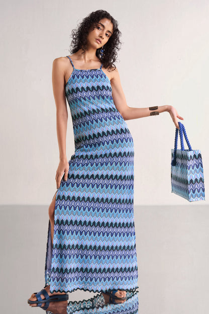CROCHET KNIT MAXI