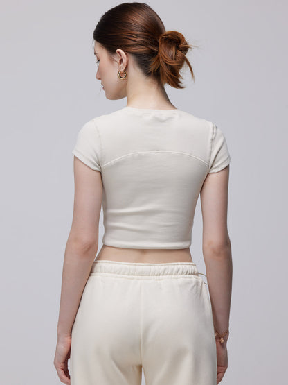 Ivory Transform Hoodie